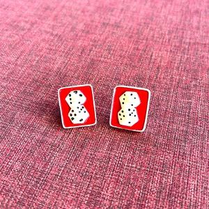 Dice Gaming Casino Earrings for Pierced Ears